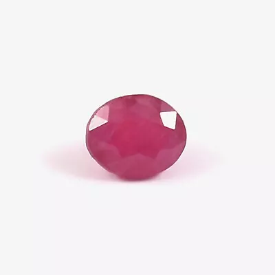 AAA CERTIFIED Natural Mozambique Red Ruby Loose Oval Gemstone Cut 1.50 Ct • $40