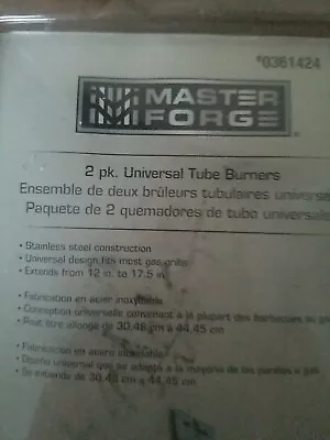 Master Forge   UNIVERSAL TUBE BURNER   0361424 Grill Burner • $11