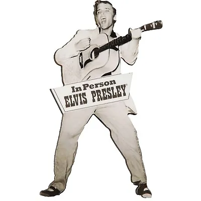 Elvis Presley In Person Funky Chunky Magnet 3D Wood (BRAND NEW Merchandise) • $14.95