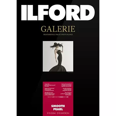 Ilford Galerie Smooth Pearl 310gsm Inkjet Paper A3 25 Sheets. • £50.77