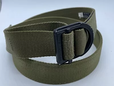 5.11 Tactical Men's Military Trainer Belt Style 59409 Green XL 40”-42” EUC • $15.77