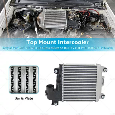 $149.95 • Buy Intercooler Suitable For Toyota Hilux Kun26 Kun16 3.0 1kd-ftv Egr Type Td 05-15