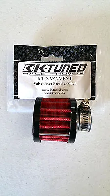 K-TUNED VALVE COVER BREATHER FILTER FOR Integra Civic RSX K-swap K20 K20A K20Z • $25.90