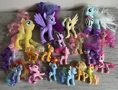 Lot Of 19 My Little Pony G4 MLP Mixed Lot Of Ponies Hasbro - Some TLC • $37.46