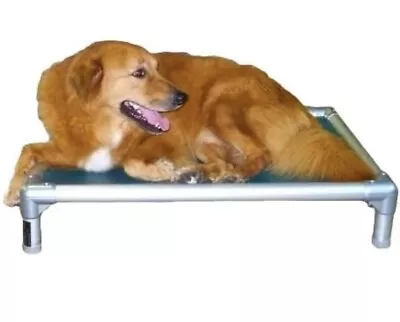 Kuranda Royal Blue Aluminum Raised Dog Bed/ Open Box 35”X23” • $99.99