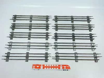 BW83-2 10x Märklin Gauge 0 Track Straight (10 3/16in) For Electric Operated • $52.28