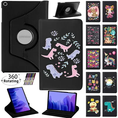 Fit Samsung Galaxy Tab A 10.1/Tab S6 Lite/A7 10.4 Case Stand Cover 360° Rotating • £3.99