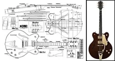 Gretsch Country Classic ® Archtop Plan • $32.50