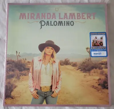 Miranda Lambert ~ Palomino 2xLP W/Limited Ed 12 X12  Framable Art • $13