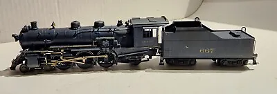 Westside Model Company HO J-1 Pacific 4-6-2 Locomotive  Wabas #667 • $344.99