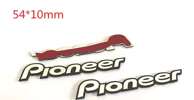 Pioneer Speaker  Alloy Badge  Stick On Sold Each Free Delivery • $4.75