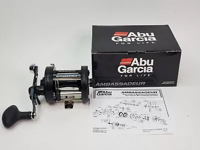 Abu Garcia Ambassadeur 6500 Pro Rocket BLKED - PR-6500BE - BLACK • $199.95