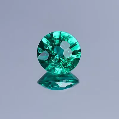 Zambian Emerald Football Cut Gemstone Emerald Round Master Cut Shape 10 MM  13CT • $30.49