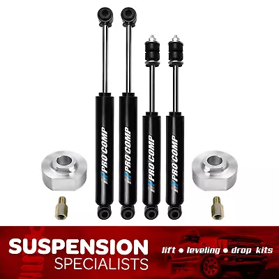 $475.56 • Buy 2  Leveling Lift Kit W/ Pro Comp Shocks For 1999-2010 Ford F250 Super Duty 2WD