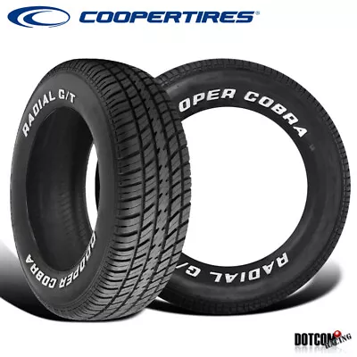 2 X New Cooper Radial G/T P235/60R15 98T Tires • $352