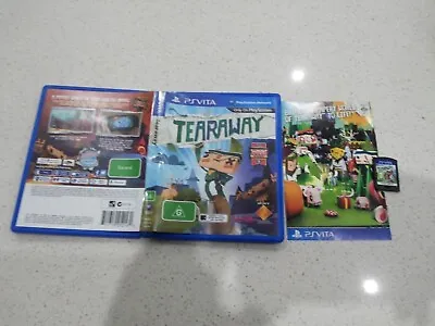 Tearaway PS Vita Game Used VGC • $45