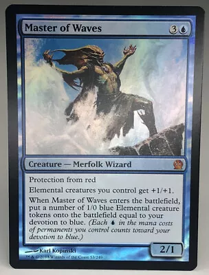 Master Of Waves - Theros - Magic The Gathering MTG - Foil / NM • $9.49