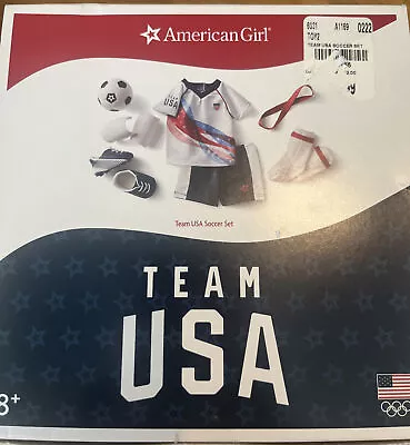 American Girl Team USA Soccer Clothes Outfit Set  NEW Opened Box • $24.99