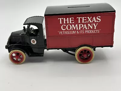 ERTL Texaco Truck Coin Bank The Texas Company Replica Mack 1925 Bulldog Die-Cast • $15.99