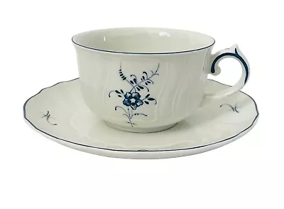 Villeroy & Boch Vieux Old Luxembourg Flat Coffee Cup & Saucer. • $19.95