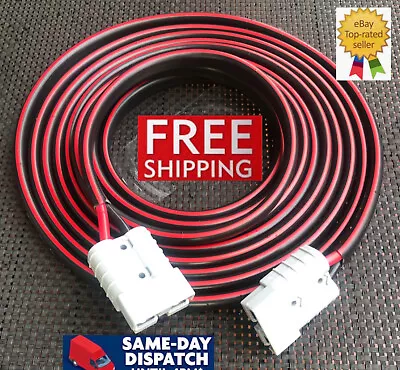 3 Meter Of 8mm 59 Amp Twin Core Tycab Cable Extension Lead Anderson Style Plugs  • $55.41