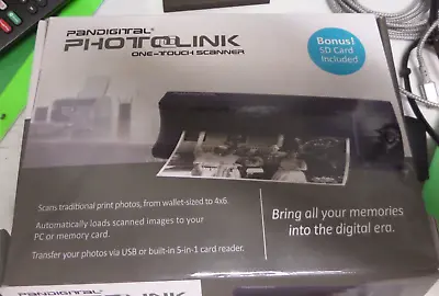 $5 • Buy Pandigital Photolink One Touch Photo Scanner With Bonus SD Card Model PARTS ONLY