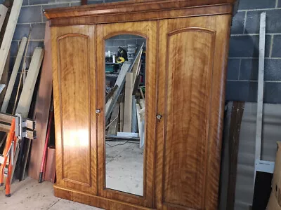 £975 • Buy Antique Victorian Compactum Wardrobe/linen Press Circa 1880-1900