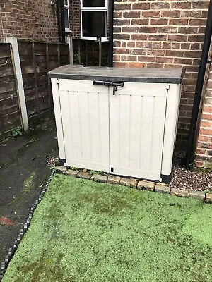 Large Keter Store NOVA Garden Lockable 880L Storage Box XL Shed Outside Bin Tool • £120