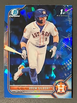 ⚾(you Pick) Houston Astros 2022 Bowman Draft (base Parallels Sapphire) 🔵🟠 • $2.35