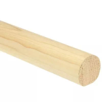 £21.59 • Buy Staircase Mopstick Handrail Wall Mounted ( Pine, Oak & Primed)