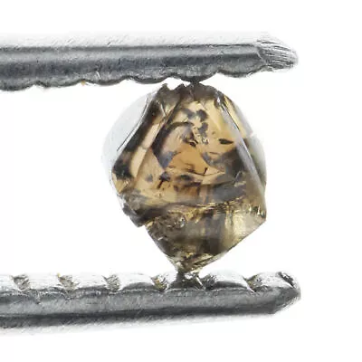 Octahedron Loose Natural Brown 3.59X3.58X3.34MM 0.33 Carat Rough Diamond • $28