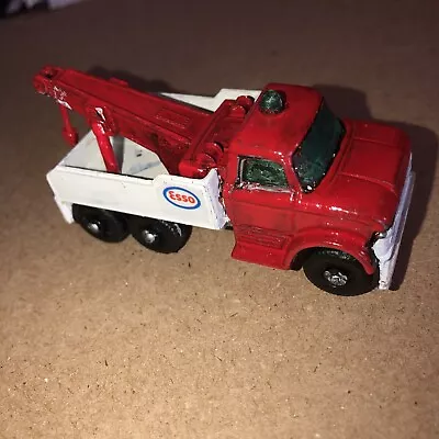 1968 Lesney Matchbox Ford Heavy Wreck Truck #71 Toy Car • $36