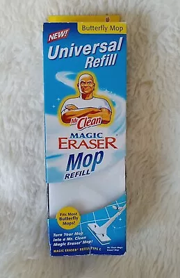 Mr. Clean Magic Eraser Sponge Mop Refill Butterfly Type C New • $12.99