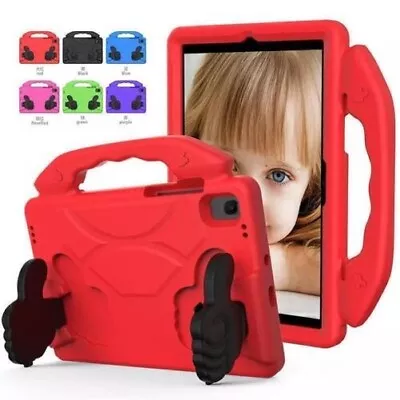 Child Friendly Kids Shockproof Handle Stand Case Cover For Samsung Tablets • $39.45