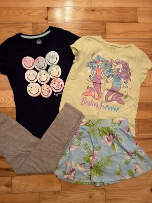 $13.20 • Buy 4 Pc Girls 10-12 Lot Clothes ~Outfits ~sets Spring/summer