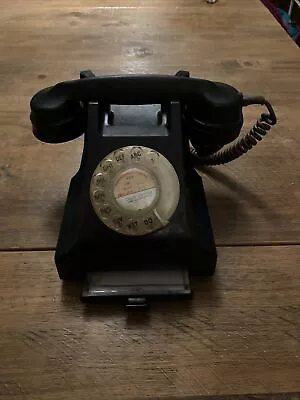 £45 • Buy Bakelite Antique Telephone 164 55 Good Condition Rotary & Tray Vintage