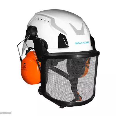 Sovos S3200 Chainsaw Helmet Kit White • £173.38