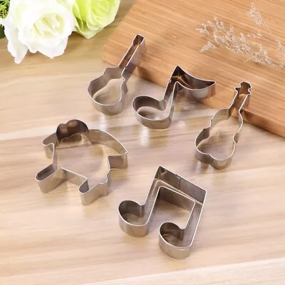 Stainless Steel Cookie Cutter Musical Note Shape DIY Chocolate Moulds • $8.34