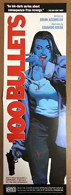 100 Bullets Dc Vertigo Promo Poster • $12