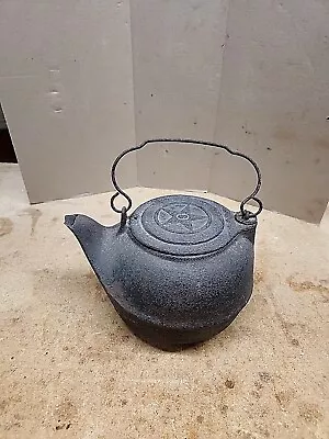 Vintage Cast Iron Tea Pot. • $30