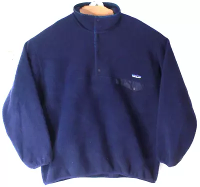 Patagonia Snap T Fleece Pullover Purple Men’s Size XLarge • $49.99