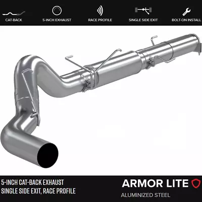 MBRP S61180P 5  Catback Exhaust For 2004-2007 Dodge Ram 2500/3500 5.9L Cummins • $484.99