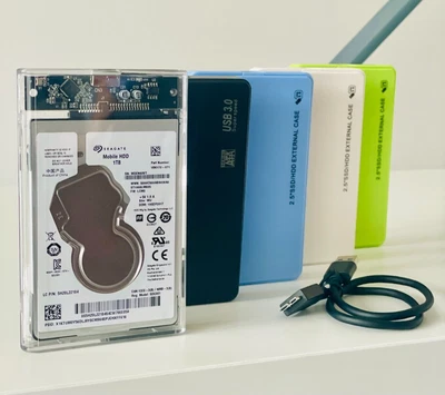 External USB 3.0 Hard Drive Laptop Storage HDD 160GB 1TB Mac Xbox One PC PS4 Lot • £28