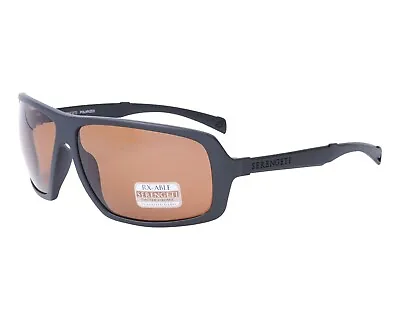 Serengeti Alassio Satin Black Polar Photo Driver Amber Sunglasses 8098 New Japan • $295