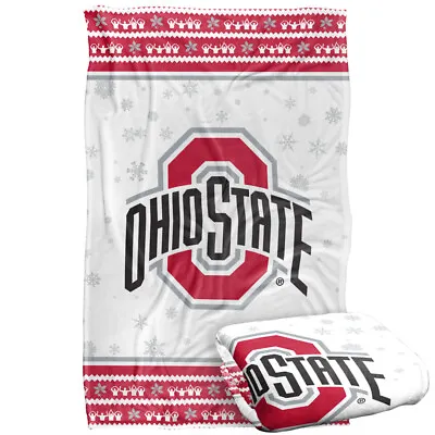 The Ohio State University Winter Blanket Silky Touch Super Soft Throw Blanket • $49.99