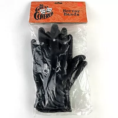 2000 Don Post Studios Inc. The Great Coverup Monster Black Gloves Horror Hands • $37.95