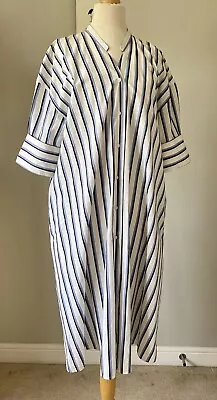 Cos. Striped Midi Shirt Dress. Size 36 • £8.50