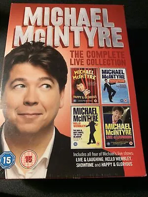 Michael McIntyre - The Complete Live Collection (4 X DVD 2016) • £7.95