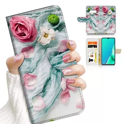 ( For Samsung S8 Plus / S8+ ) Flip Case Cover PB24083 Flower • $12.99