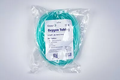 Medical Oxygen Supply Adult 25ft Tubing Style Clear 2025-25 NEW CLEAR • $6.49